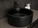 Раковина-чаша Gid Esfera 40 N9130bg 53382 цвет Черный графит