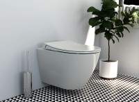 Унитаз Vitra Sanibelle 7551B003-0075 подвесной без сиденья фарфор подвесной