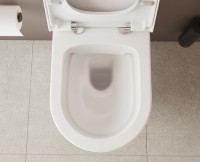 Унитаз Vitra Sanibelle 7551B003-0075 подвесной без сиденья фарфор подвесной