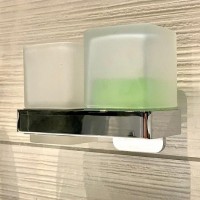 Дозатор для жидкого мыла Emco Loft 0531 001 01 со стаканом для зубных щеток Хром