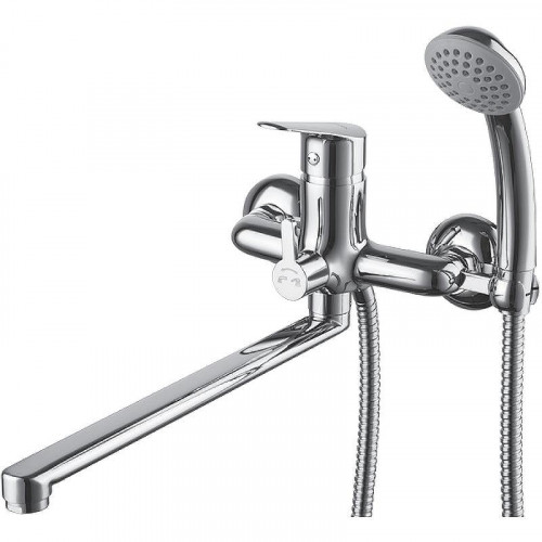 Смеситель для ванны Lemark Partner LM6551C универсальный Хром
