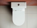 Унитаз компакт Ceramicanova Highlight CN1802 с бачком и сиденьем Микролифт