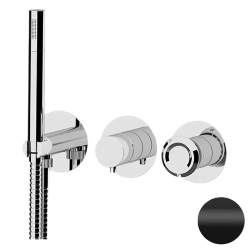 Смеситель для душа Remer Element ET97D2PNO цвет Черный матовый