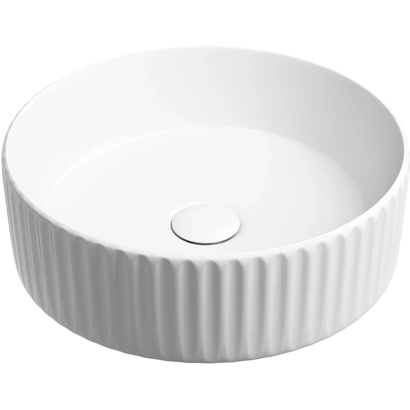 Раковина-чаша Ceramicanova Element 36 CN6057MW Белая матовая фарфор накладная