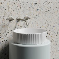 Раковина-чаша Ceramicanova Element 36 CN6057MW Белая матовая фарфор накладная