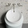 Раковина-чаша Ceramicanova Element 36 CN6057MW Белая матовая фарфор накладная