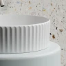 Раковина-чаша Ceramicanova Element 36 CN6057MW Белая матовая фарфор накладная