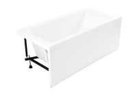 Акриловая ванна Aquanet Bright 155x70 239666 без гидромассажа