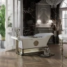 Ванна из искусственного камня Migliore Impero Podium 180x87 25809 подиум Бронза слив-перелив Бронза