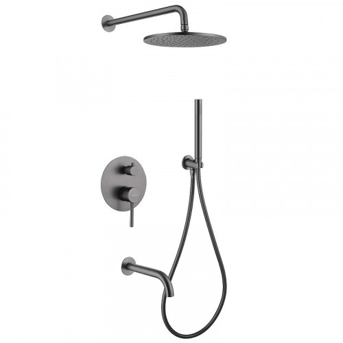 Душевая система Abber Wasser Kreis AF8117NG Никель