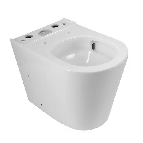 Унитаз компакт BelBagno Flay-R BB2149CP-TOR/SC цвет Белый без бачка с сиденьем Микролифт
