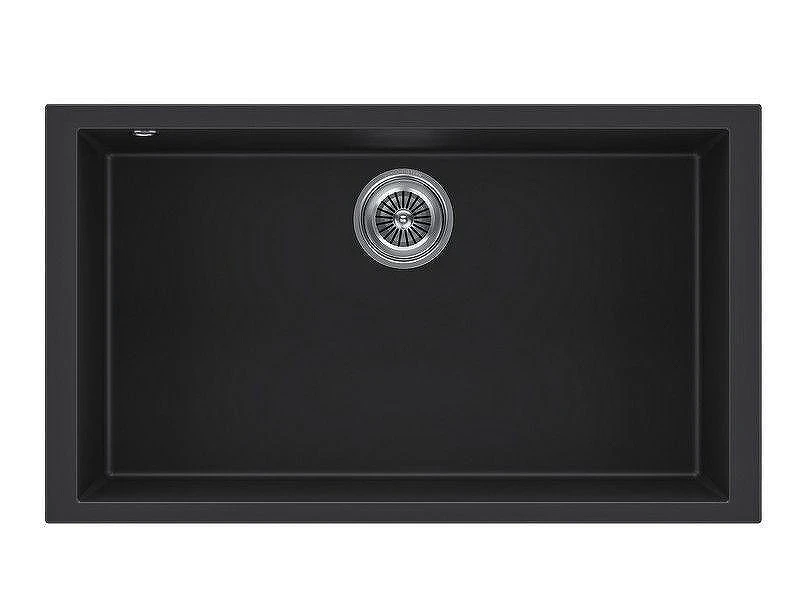 Кухонная мойка KUCHENSTERN SUB 80 76x43,5 202BL20 цвет Черный