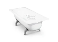Стальная ванна ВИЗ Donna Vanna 150x70 DV-55901 цвет Белая орхидея без антискользящего покрытия
