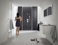 Душевой гарнитур Hansgrohe Pulsify Select Relaxation 24170700 Белый матовый латунь на стену