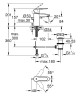 Смеситель для раковины Grohe Eurostyle Cosmopolitan 3355220E Хром