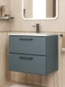 Тумба под раковину Uperwood Foster New 60 TFosterNEW60g подвесная цвет Серый графит