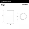 Стакан для зубных щеток Whitecross Ergo gunmetal ER2236GM цвет Оружейная сталь