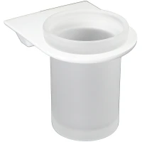 Стакан для зубных щеток WasserKRAFT Kammel K-8328W Белый матовый