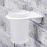 Стакан для зубных щеток WasserKRAFT Kammel K-8328W Белый матовый