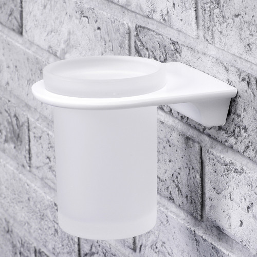 Стакан для зубных щеток WasserKRAFT Kammel K-8328W Белый матовый