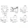 Биде Villeroy&Boch Subway 3.0 447000R1 подвесное Альпийский белый