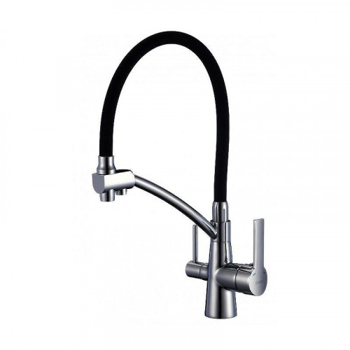 Смеситель для кухни Savol S-L1805L-01 цвет Сатин Черный