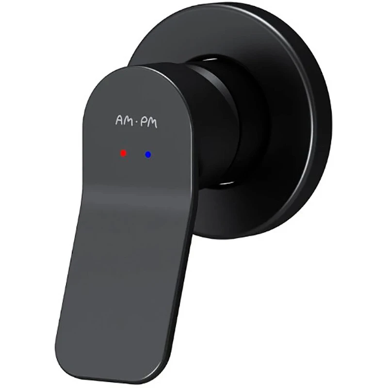 Смеситель для душа AM.PM X-Joy F85A65022 Черный матовый латунь встраиваемый