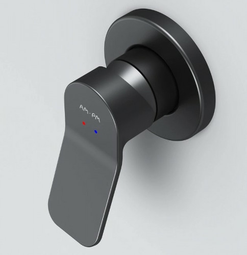 Смеситель для душа AM.PM X-Joy F85A65022 Черный матовый латунь встраиваемый