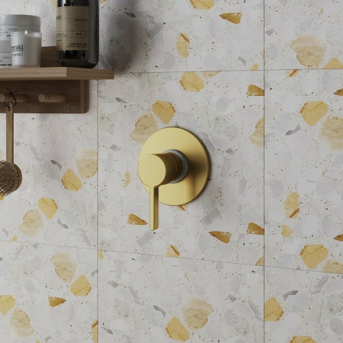 Смеситель для душа Paini Brera 74PJ690 Золото матовое