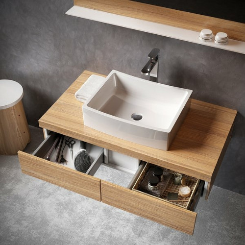 Тумба под раковину Ravak SD Formy 120 X000001034 подвесная Дуб МДФ / ЛДСП