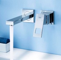 Смеситель для раковины Grohe Eurocube 23447000 Хром латунь встраиваемый