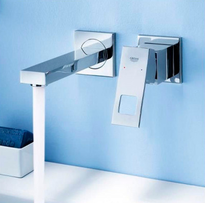 Смеситель для раковины Grohe Eurocube 23447000 Хром латунь встраиваемый
