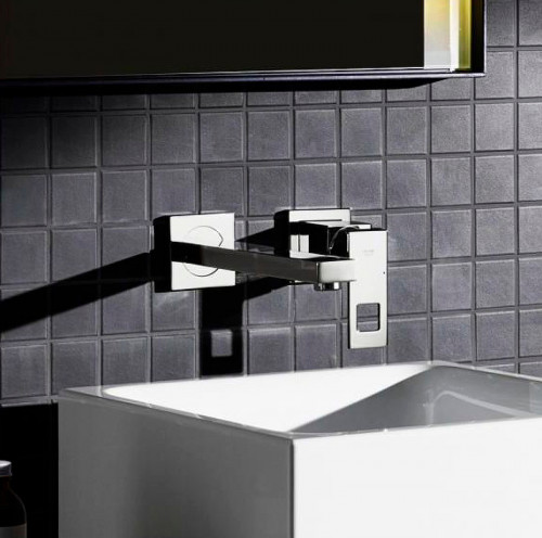 Смеситель для раковины Grohe Eurocube 23447000 Хром латунь встраиваемый
