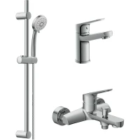 Комплект смесителей Cersanit Flavis 64508 Хром латунь