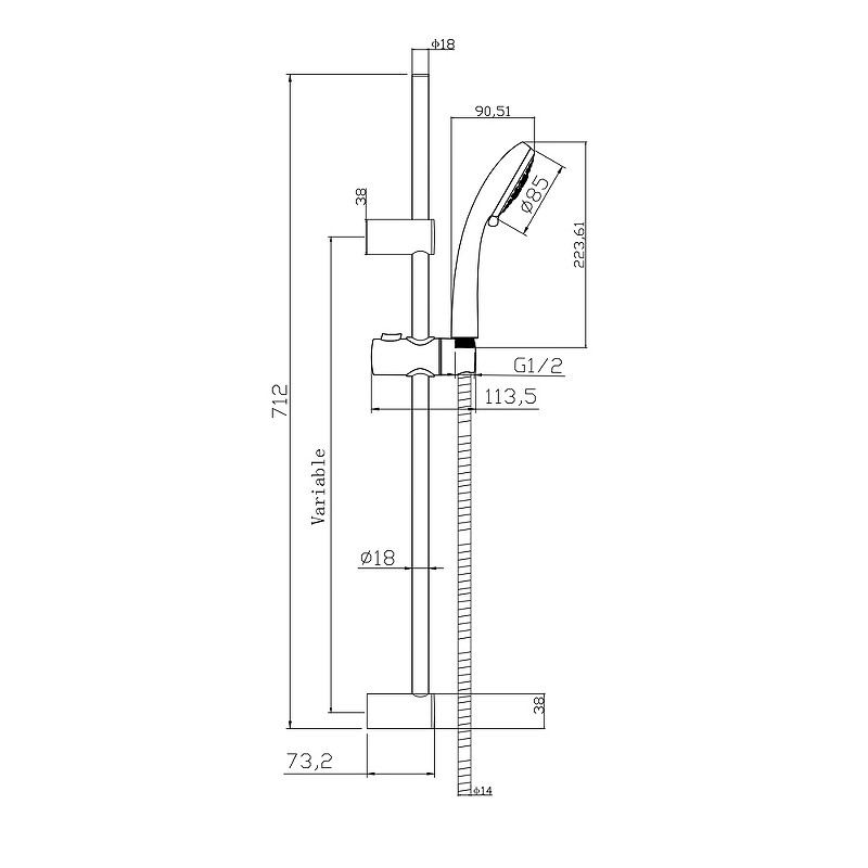 Комплект смесителей Cersanit Flavis 64508 Хром латунь