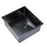 Кухонная мойка Mixline Pro 45 548565 цвет Черный графит