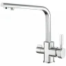 Смеситель для кухни ZorG Steel Hammer SH 909 CR Хром латунь