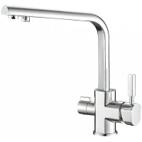 Смеситель для кухни ZorG Steel Hammer SH 909 CR Хром латунь