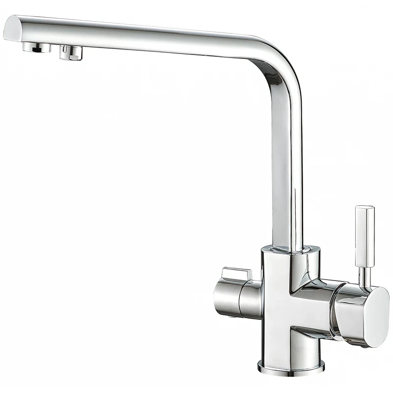 Смеситель для кухни ZorG Steel Hammer SH 909 CR Хром латунь