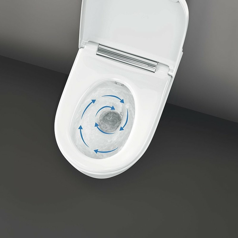 Унитаз-биде Geberit AquaClean Sela 146.224.11.1 подвесной с сиденьем Микролифт фарфор подвесной