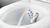 Унитаз-биде Geberit AquaClean Sela 146.224.11.1 подвесной с сиденьем Микролифт фарфор подвесной