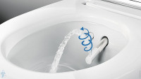 Унитаз-биде Geberit AquaClean Sela 146.224.11.1 подвесной с сиденьем Микролифт фарфор подвесной