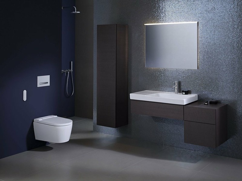 Унитаз-биде Geberit AquaClean Sela 146.224.11.1 подвесной с сиденьем Микролифт фарфор подвесной