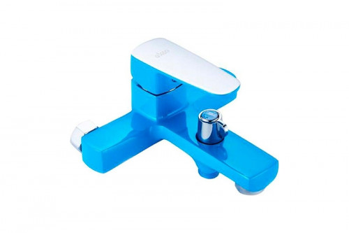 Смеситель для ванны Ekko E32304 цвет Хром Синий