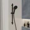 Ручной душ Milardo Ideal Spa 3F ILS3FBRM18 Черный матовый