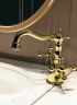 Смеситель для раковины Gappo G89-6 G1389-6 Золото