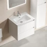 Тумба под раковину Sancos Libra 60 LB60W подвесная Белый глянец МДФ / ЛДСП