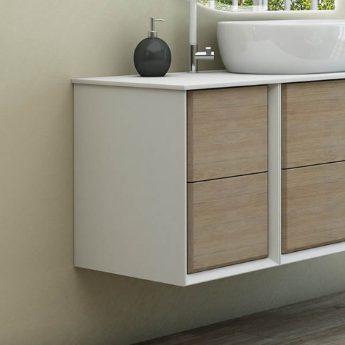 Тумба Cezares Bellagio 35 54719 подвесная Rovere tabacco МДФ / ЛДСП