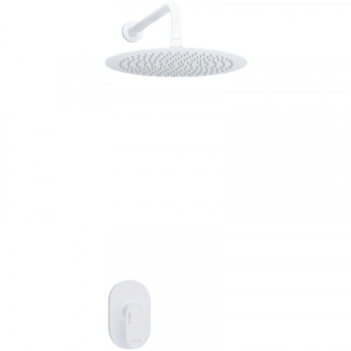 Душевая система WasserKRAFT А85146 Белая матовая латунь встраиваемый