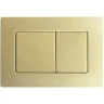 Клавиша смыва Veconi Flush FLV9-G цвет Золото брашированное